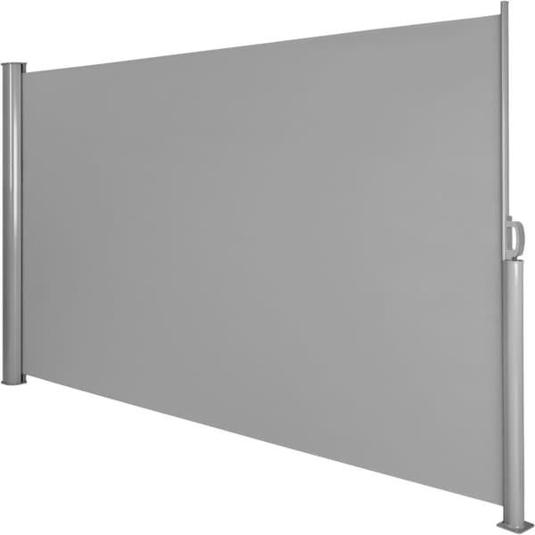 Læhegn i aluminium og polyester - 200 x 300 cm,grå