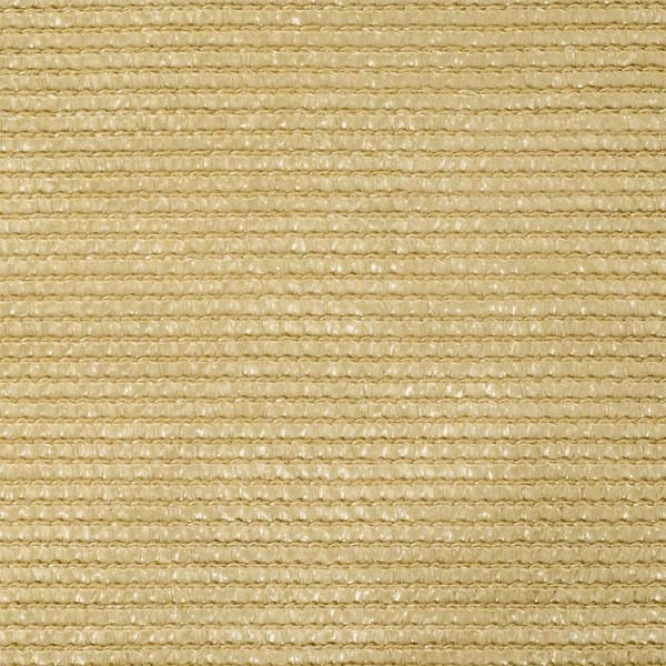 Solsejl trekantet, beige - 4 x 4 x 4 m