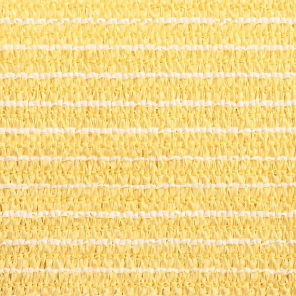 vidaXL Solsejl HDPE firkantet 3,6x3,6 m beige