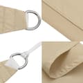 Pikkukuva 4 / 9: vidaXL Aurinkopurje Oxford-kangas kolmio 5x5x5 m Beige