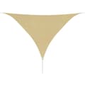 Pikkukuva 1 / 9: vidaXL Aurinkopurje Oxford-kangas kolmio 5x5x5 m Beige