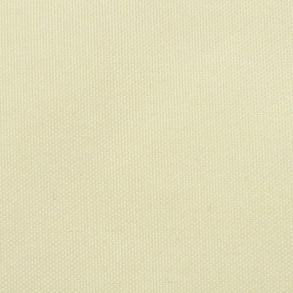 vidaXL balkonafskærmning Oxford-stof 75x600 cm cremefarvet