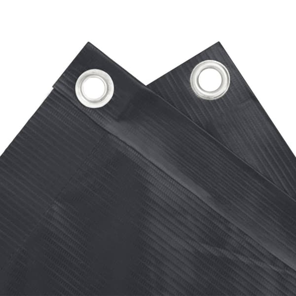 vidaXL Parvekkeen Suoja Oxford Kangas 90x400 cm Antrasiitti