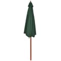 Miniatyrbillede 6 af 7: vidaXL parasol 258 cm grøn