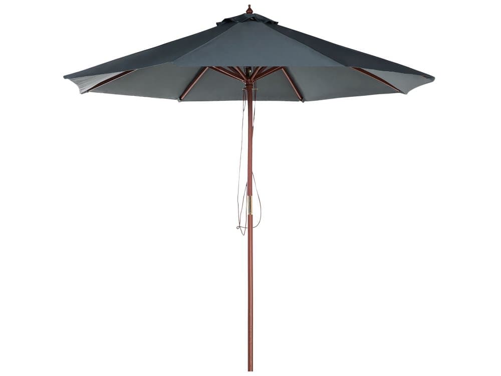 Parasoll 270 cm mörkgrå TOSCANA