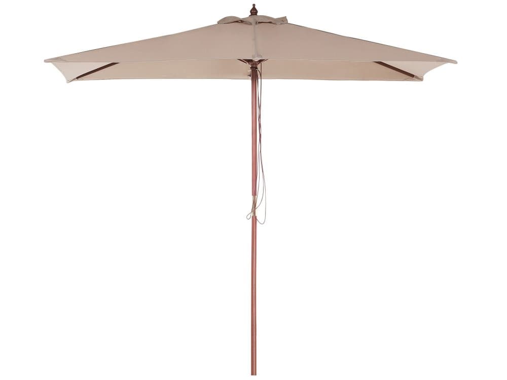 Parasoll 195 x 144 cm sandbeige FLAMENCO