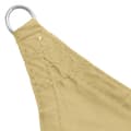 Miniatyrbilde 5 av 11: vidaXL Solseil Oxfordstoff kvadratisk 2x2 m beige