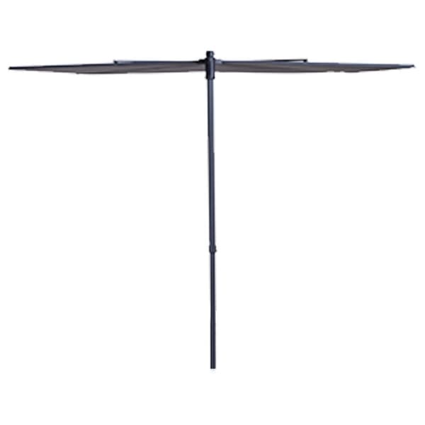 Madison altanparasol Sun Wave 270x150 cm gråbrun PAC3P015