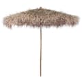 Pikkukuva 1 / 4: vidaXL Aurinkovarjo bambu/banaanipuun lehdet 210 cm