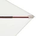 Miniatyrbilde 5 av 8: vidaXL Parasoll 200x300 cm trestang kremhvit