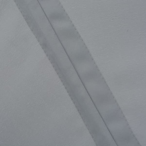 vidaXL sammenklappelig sidemarkise til terrasse grå 200 cm