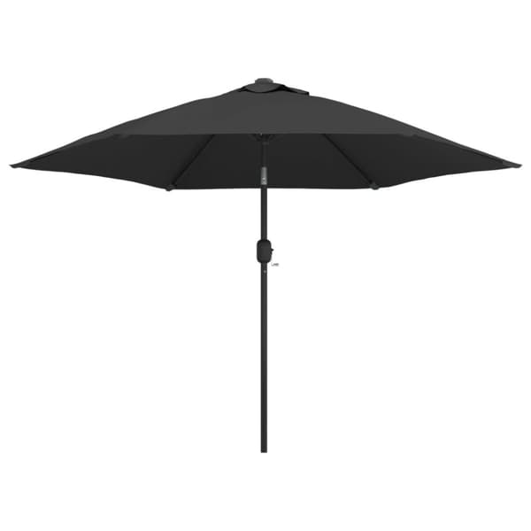 vidaXL Aurinkovarjo metallirunko 300 cm antrasiitti