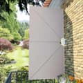 Pikkukuva 4 / 9: vidaXL Kokoontaittuva terassin sivumarkiisi kerma 300x150 cm