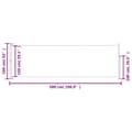 Miniatyrbillede 7 af 9: vidaXL sammenrullelig sidemarkise 160 x 500 cm sort