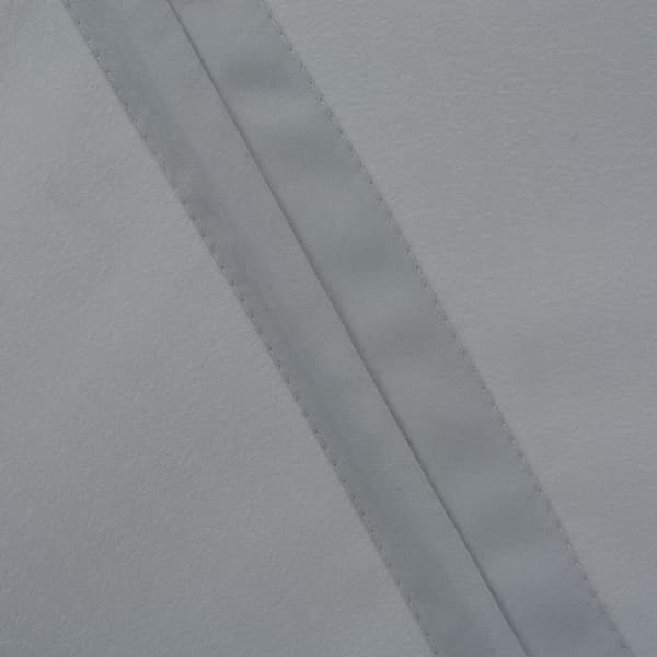 vidaXL sammenklappelig sidemarkise til terrasse grå 160 cm