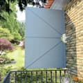 Miniatyrbilde 4 av 10: vidaXL Sammenleggbar sidemarkise for terrasse grå 240x160 cm