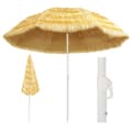 Miniatyrbilde 1 av 5: vidaXL Strandparasoll naturell 300 cm Hawaii-stil