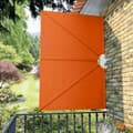 Miniatyrbilde 4 av 9: vidaXL Sammenleggbar sidemarkise for terrasse terrakotta 240x160 cm