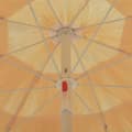 Miniatyrbilde 2 av 5: vidaXL Strandparasoll naturell 180 cm Hawaii-stil