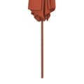 Miniatyrbilde 5 av 6: vidaXL Parasoll med trestang 270 cm terrakotta