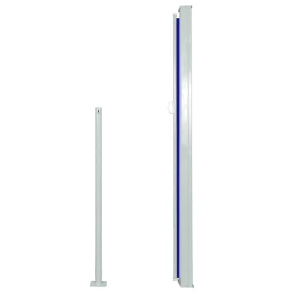 vidaXL Uttrekkbar sidemarkise 160 x 500 cm blå