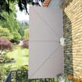 Miniatyrbilde 4 av 10: vidaXL Sammenleggbar sidemarkise for terrasse krem 300x150 cm