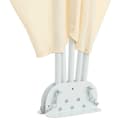 Miniatyrbilde 8 av 10: vidaXL Sammenleggbar sidemarkise for terrasse krem 300x150 cm