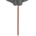 Miniatyrbilde 5 av 7: vidaXL Parasoll med trestang 300 cm antrasitt