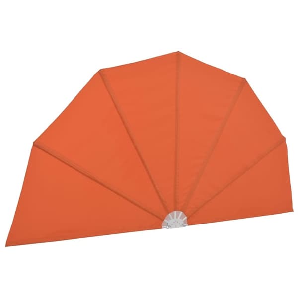 vidaXL Sidomarkis för terrass terrakotta 200 cm