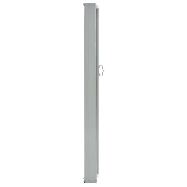 vidaXL sammenrullelig sidemarkise til terrassen 140 x 300 cm creme
