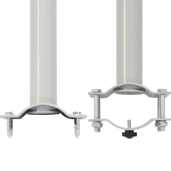 vidaXL Uttrekkbar sidemarkise 160 x 300 cm svart