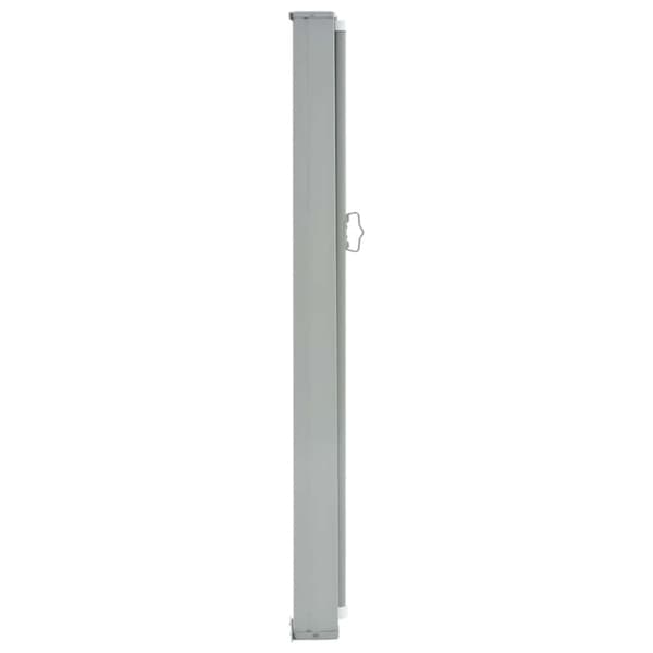 vidaXL Uttrekkbar sidemarkise 100 x 300 cm kremhvit
