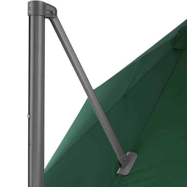 Parasol Daria med overtræk 300cm - grøn