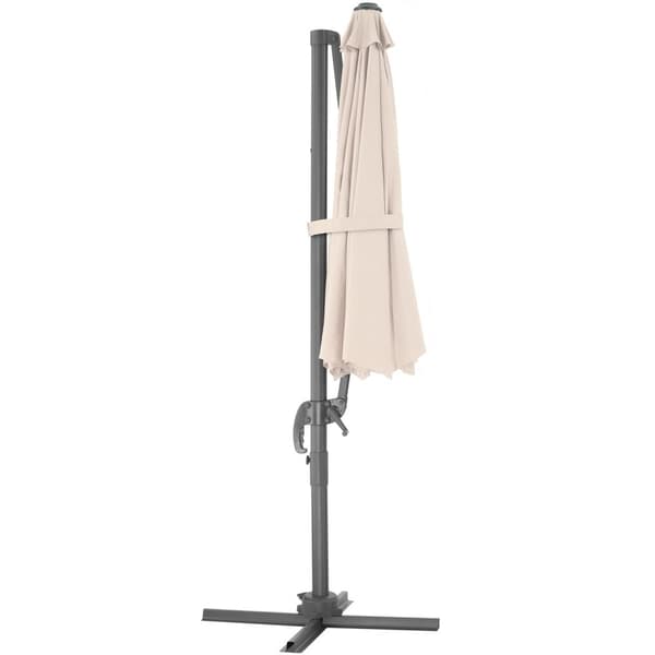 Parasol Daria med overtræk 300cm - beige