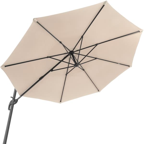 Parasol Daria med overtræk 300cm - beige