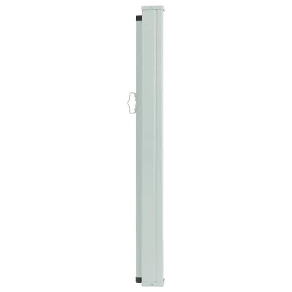 vidaXL Infällbar sidomarkis 120x500 cm blå