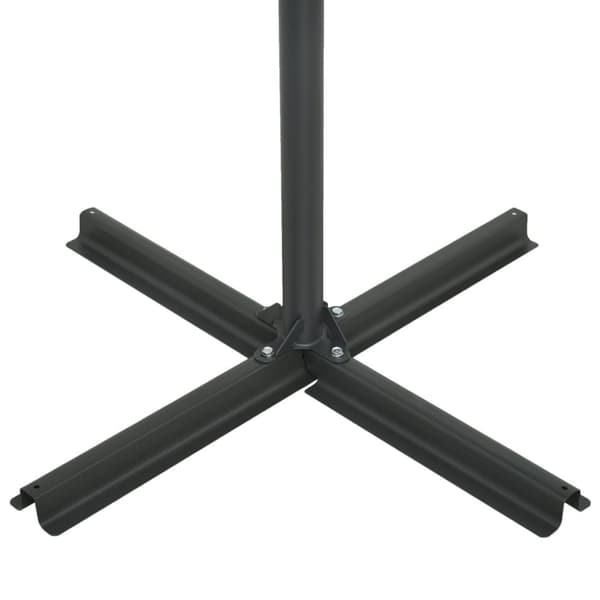 vidaXL Aurinkovarjo alumiinitanko 460x270 cm sininen