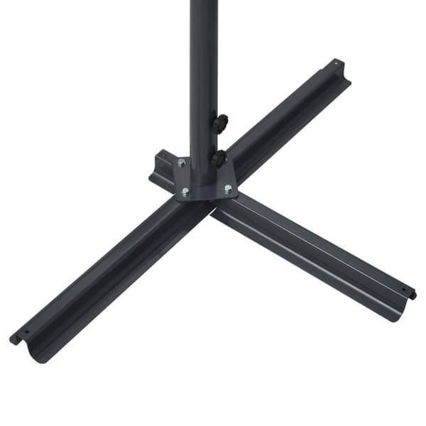 vidaXL Vapaasti seisova markiisi 300x300 cm antrasiitti