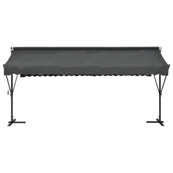 vidaXL Vapaasti seisova markiisi 500x300 cm antrasiitti