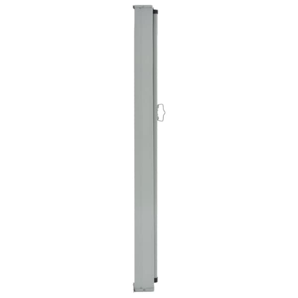 vidaXL Uttrekkbar sidemarkise 80x300 cm brun