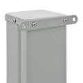 Miniatyrbilde 6 av 8: vidaXL Uttrekkbar sidemarkise 80x300 cm brun