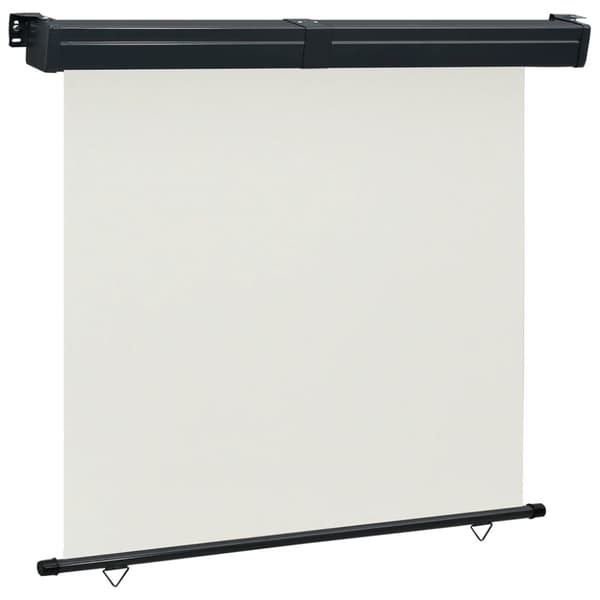 vidaXL sidemarkise til altan 160x250 cm cremefarvet
