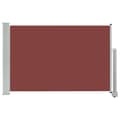Miniatyrbilde 1 av 7: vidaXL Uttrekkbar sidemarkise 60x300 cm brun