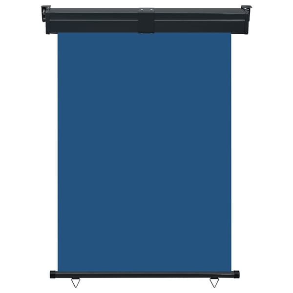 vidaXL sidemarkise til altan 120x250 cm blå