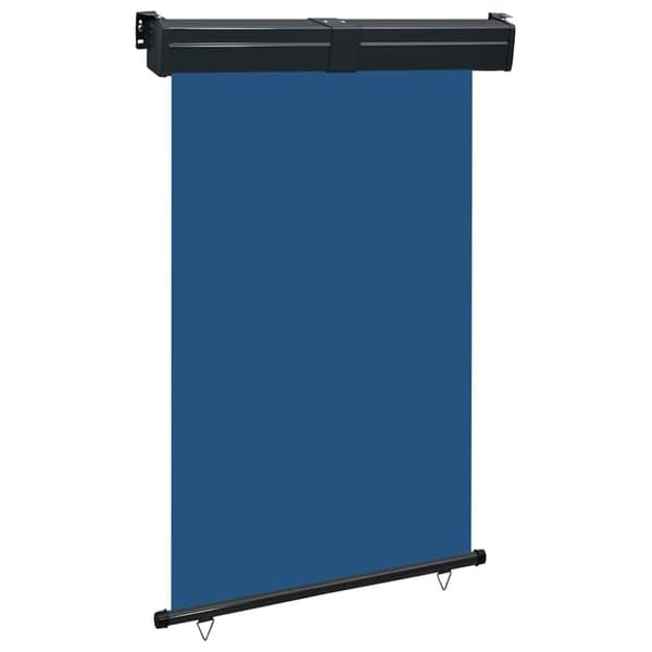 vidaXL sidemarkise til altan 120x250 cm blå