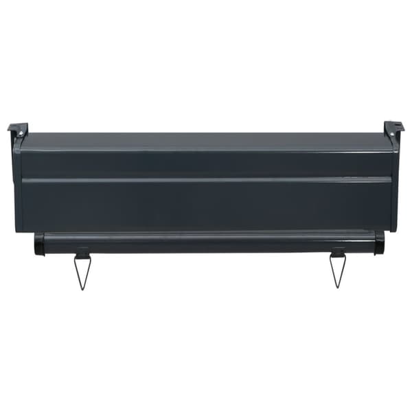 vidaXL Sidemarkise for balkong 60x250 cm kremhvit