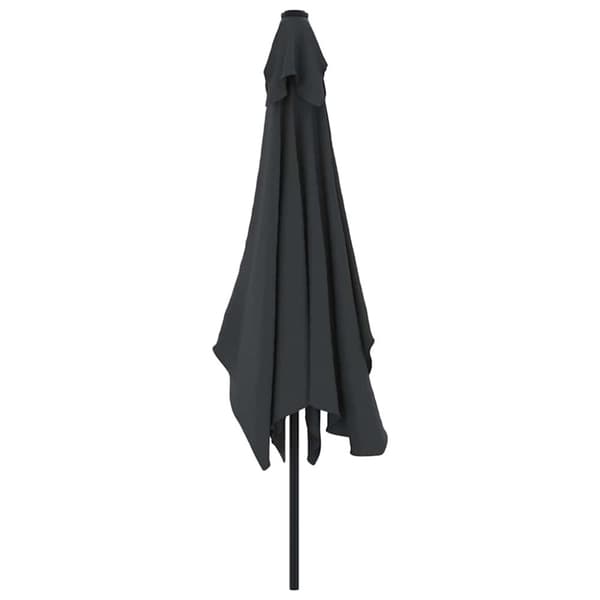 vidaXL parasol 300x200 cm metalstang sort