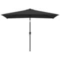Miniatyrbillede 2 af 9: vidaXL parasol 300x200 cm metalstang sort