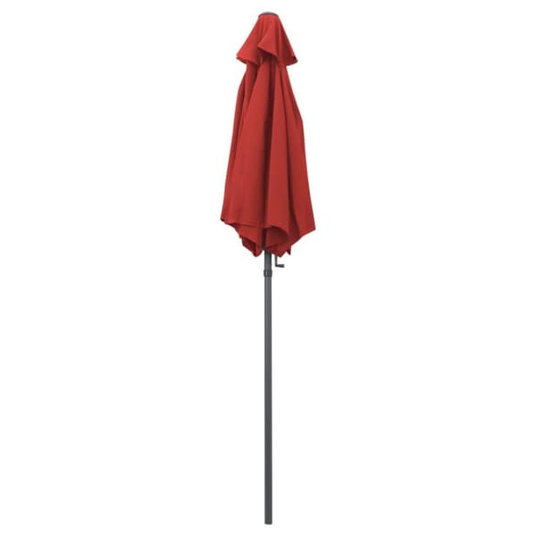 vidaXL parasol 200x211 cm aluminium terracotta