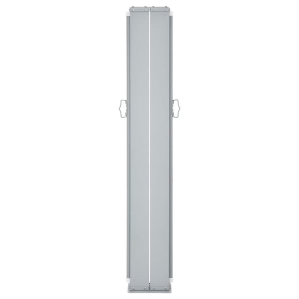 vidaXL sammenrullelig sidemarkise 170 x 600 cm rød